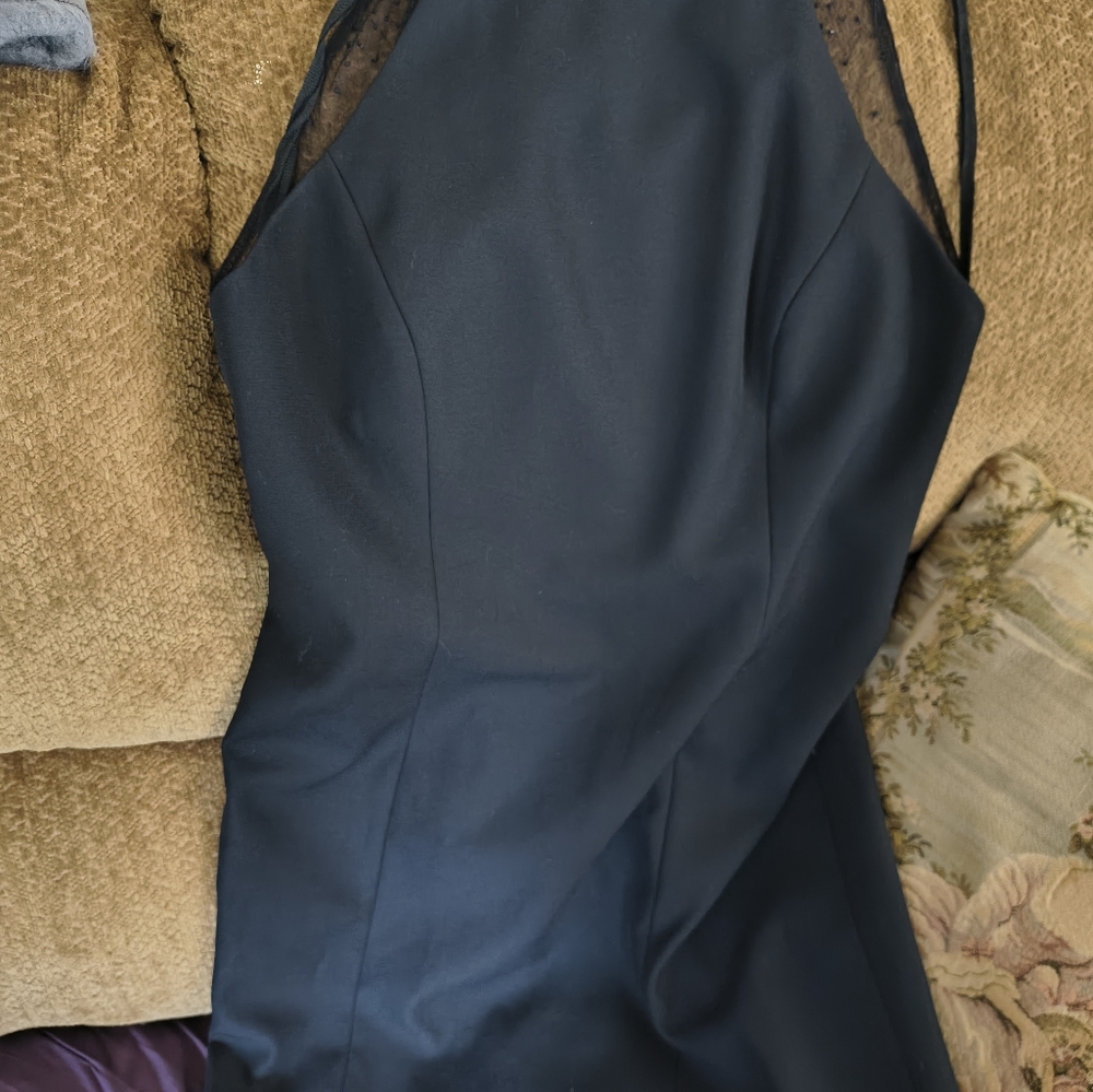 Black cocktail dress